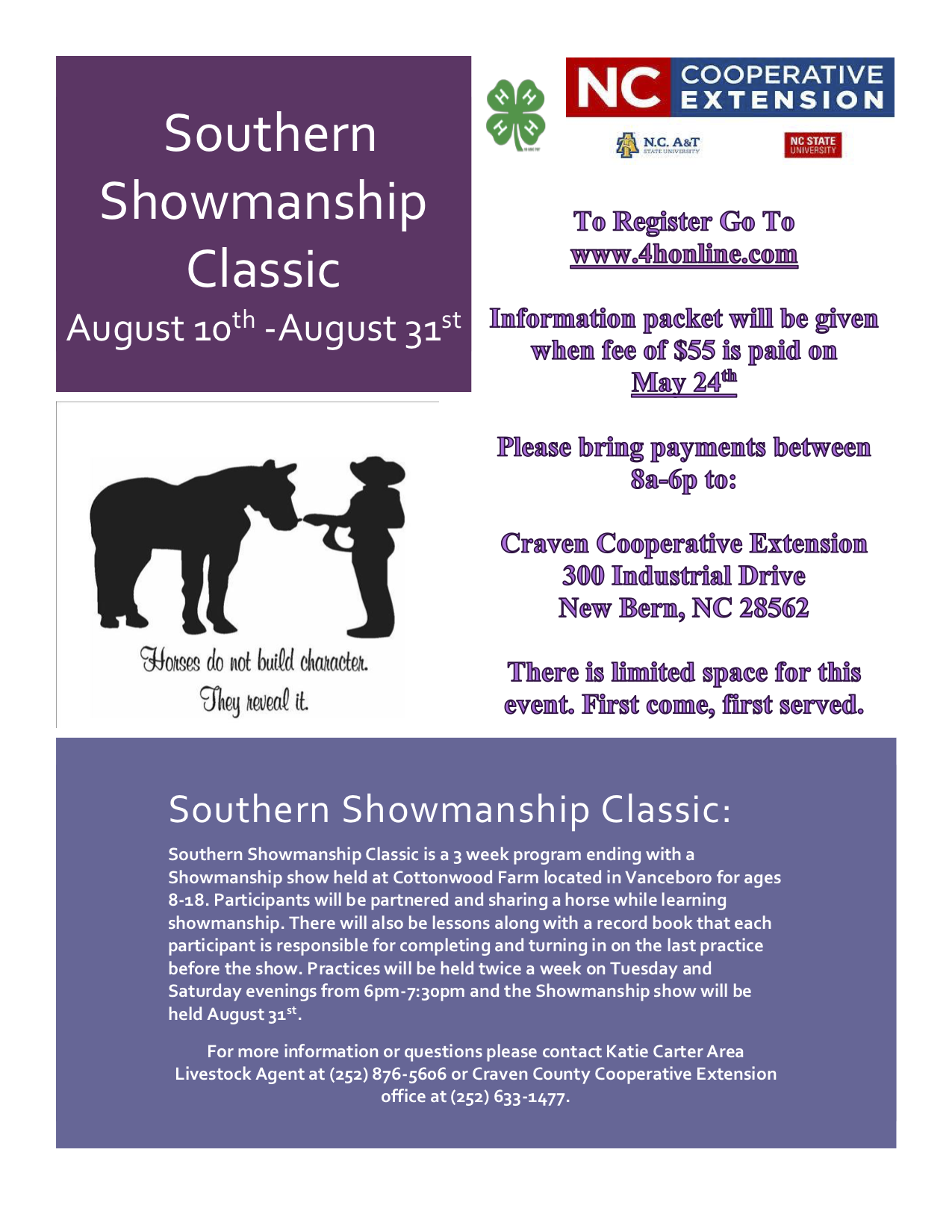 Horse Show flyer image