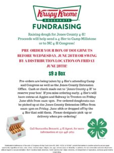 Cover photo for Raise Dough for Jones County 4-H'ers!