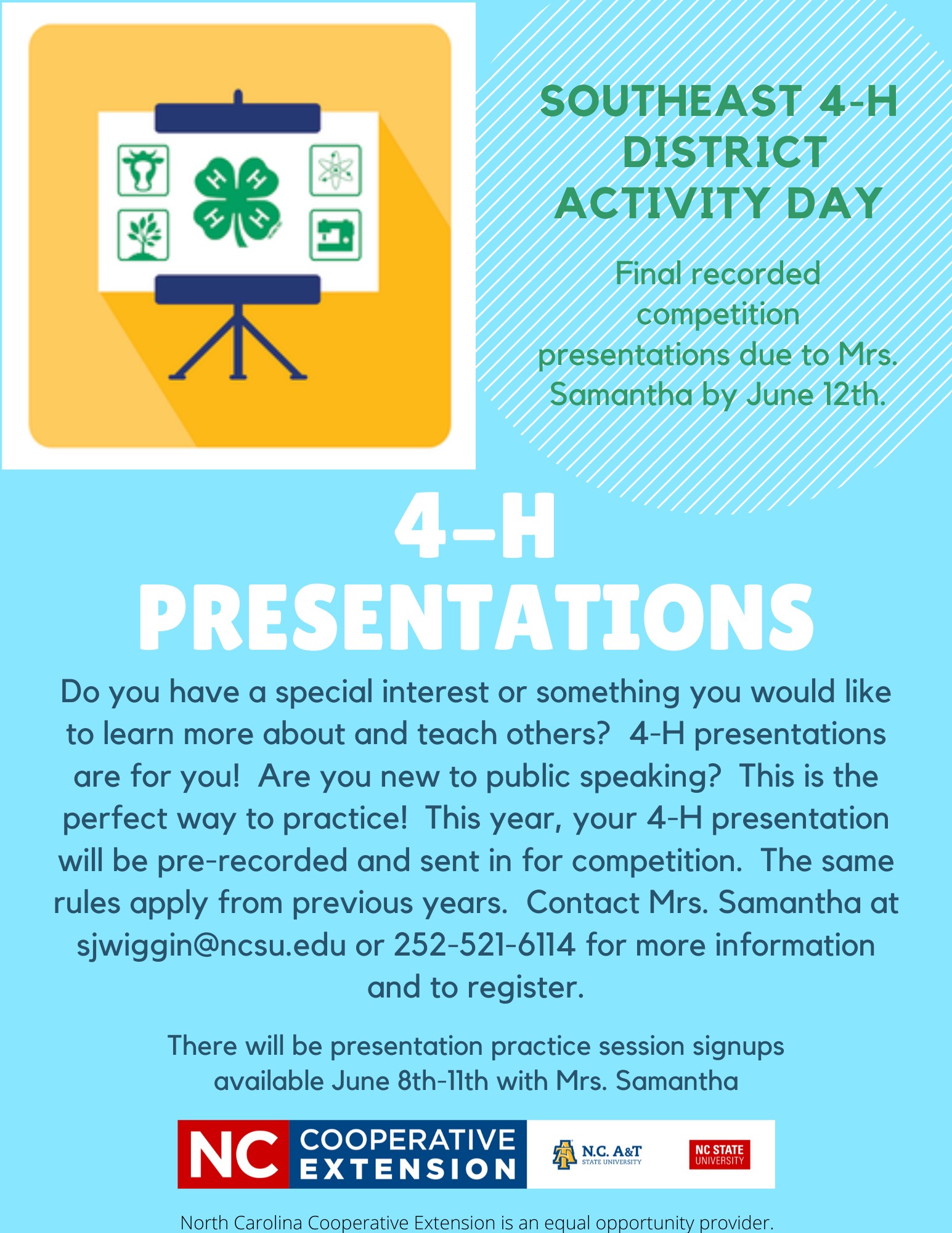 4-H Presentations