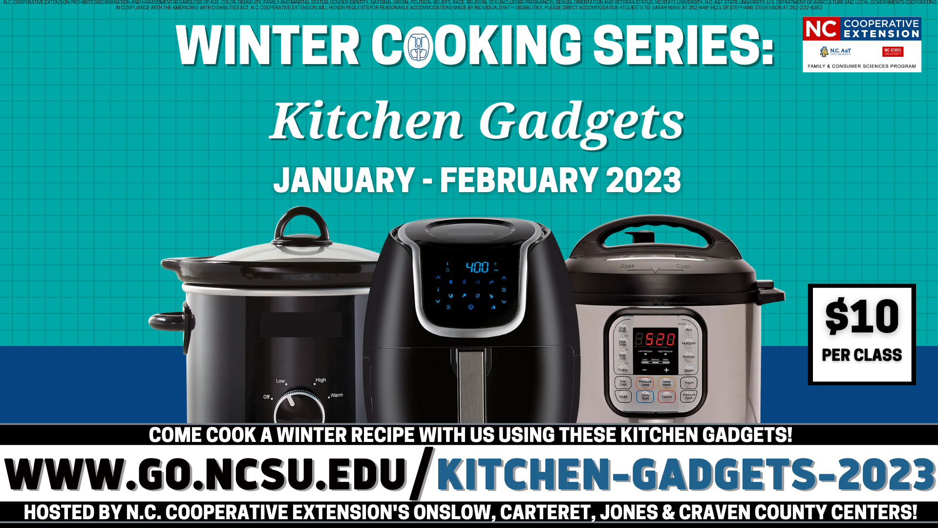 Winter Cooking Series: Kitchen Gadgets (2023)