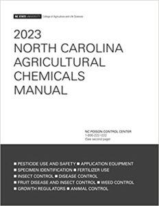 Cover photo for 2023 North Carolina Agricultural Chemicals Manual