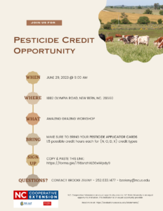 Cover photo for Pesticide Credit Opportunity